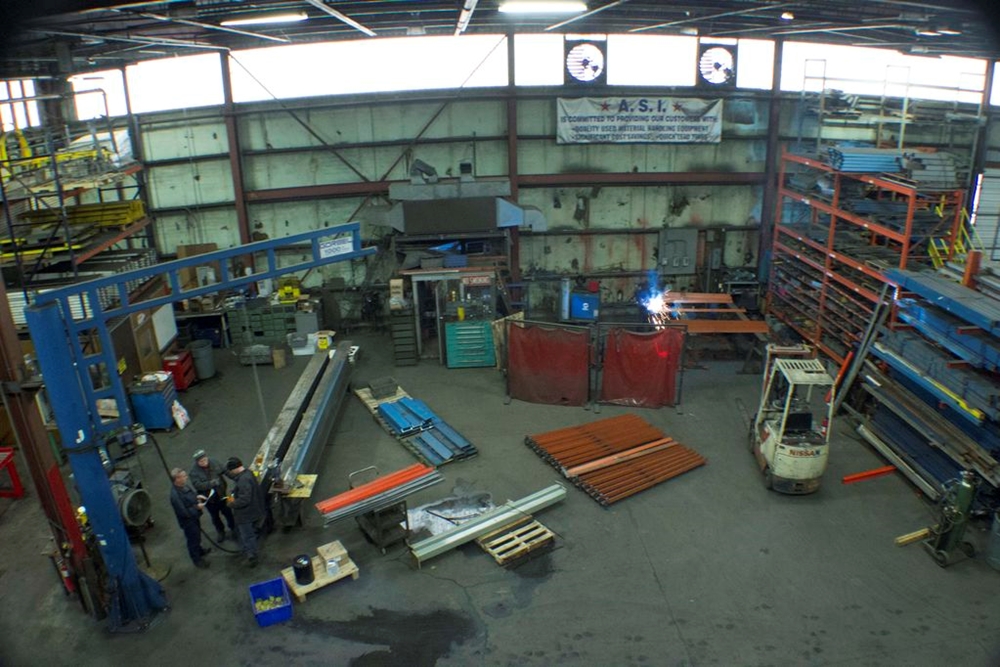 aerial view fabrication shop 2